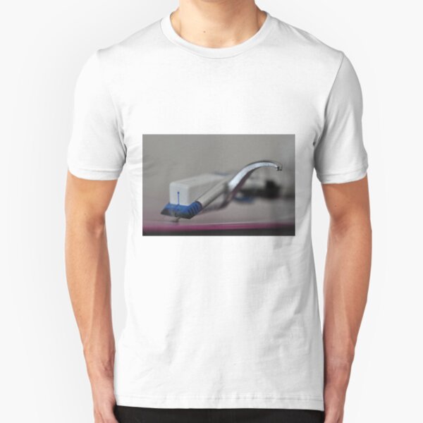 Vinyl rules! Slim Fit T-Shirt