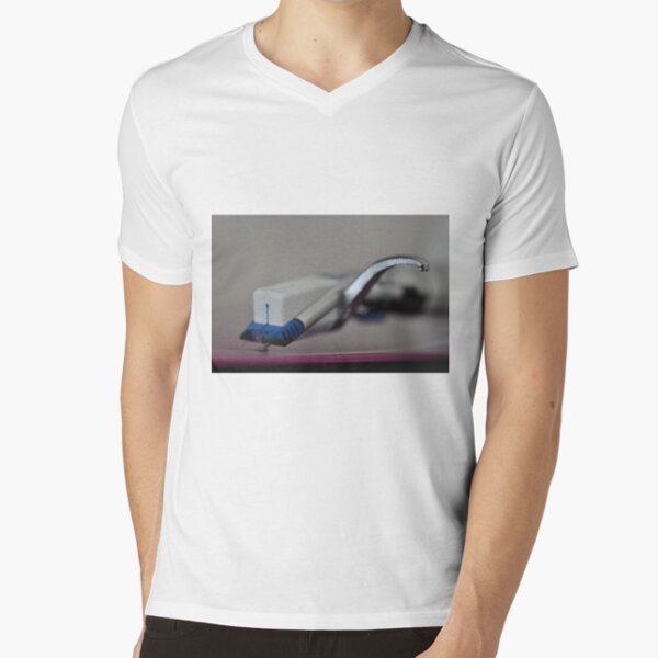 Vinyl rules! V-Neck T-Shirt