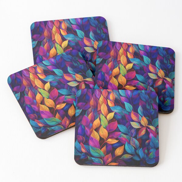 Item preview, Colorful leaves designed and sold by ManuelAndreas.