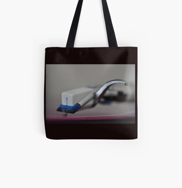 Vinyl rules! All Over Print Tote Bag