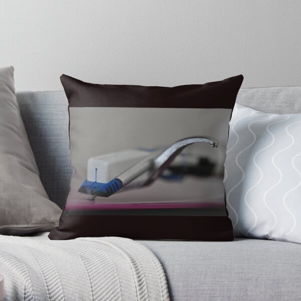 Vinyl rules! Throw Pillow