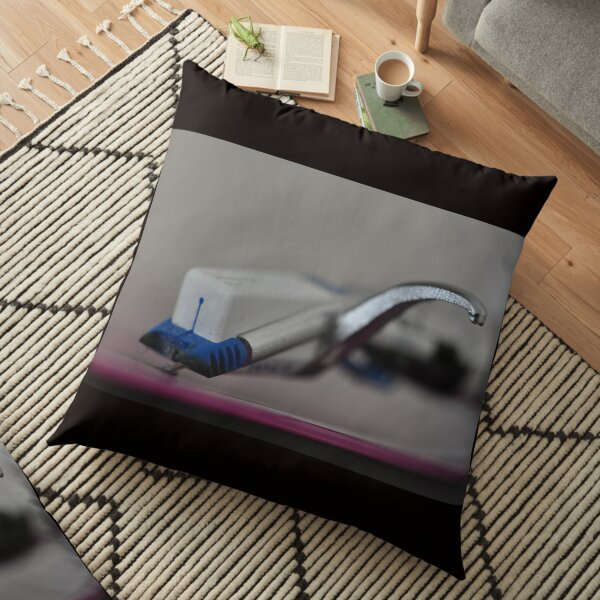 Vinyl rules! Floor Pillow