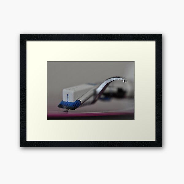 Vinyl rules! Framed Art Print
