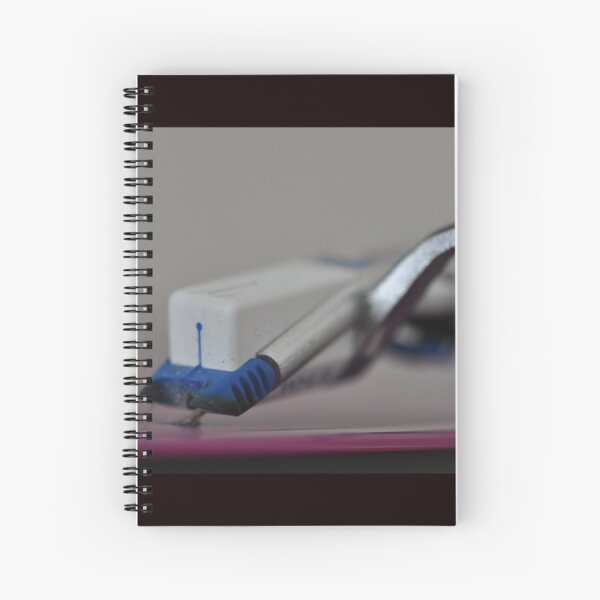 Vinyl rules! Spiral Notebook