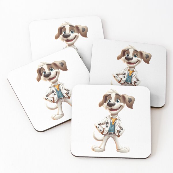 Item preview, Happy dressed cartoon dog designed and sold by workshoot.