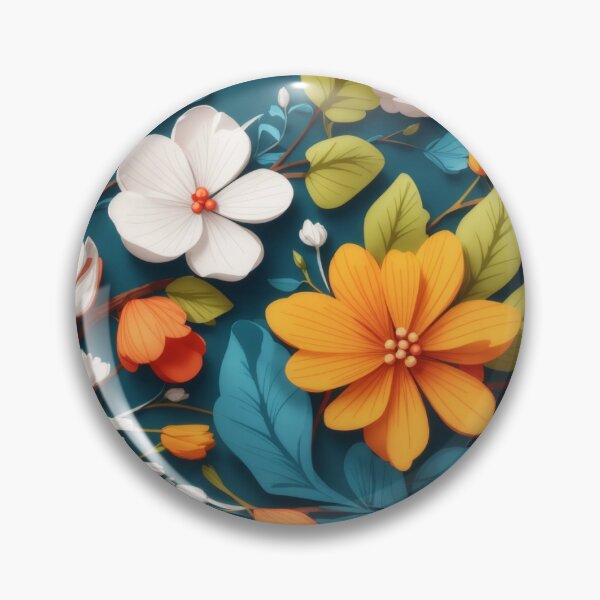 Item preview, Seamless patterns of flowers designed and sold by potentia72.