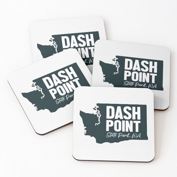 Item preview, Dash Point State Park Washington Map designed and sold by bivenart.