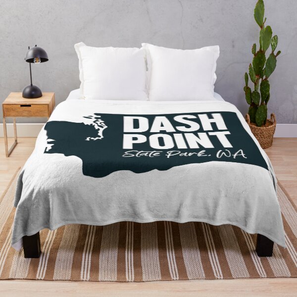 Item preview, Dash Point State Park Washington Map designed and sold by bivenart.