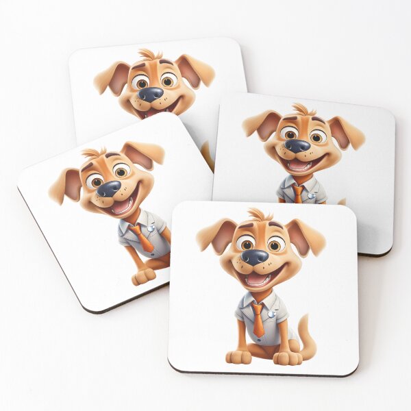 Item preview, Happy dressed cartoon dog designed and sold by workshoot.