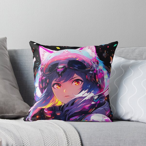 Artikelvorschau, Anime Sci-Fi Katzenmädchen | Hochwertiges Anime-Mädchen-Kunstwerk | Manga-Mädchen-Anime-Kunst entworfen und verkauft von AlNoah.