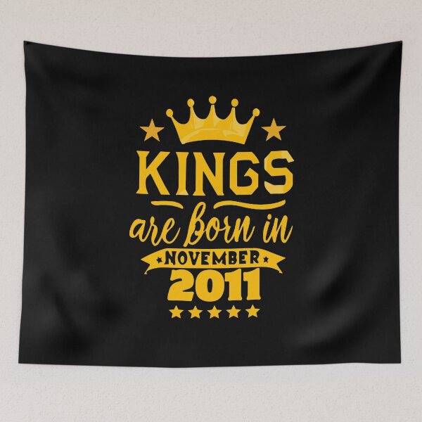 Item preview, Kings Are Born In November 2011 12th Birthday designed and sold by Sofia Rose Design ⭐️⭐️⭐️⭐️⭐️.