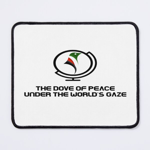 Item preview, The dove of peace under the world's gaze Palestine designed and sold by Duivensport Ma.