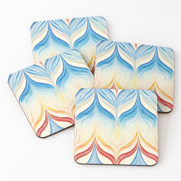 Item preview,  floral wave seamless pattern designed and sold by Phumtanis66.