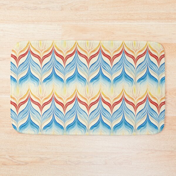 Item preview,  floral wave seamless pattern designed and sold by Phumtanis66.