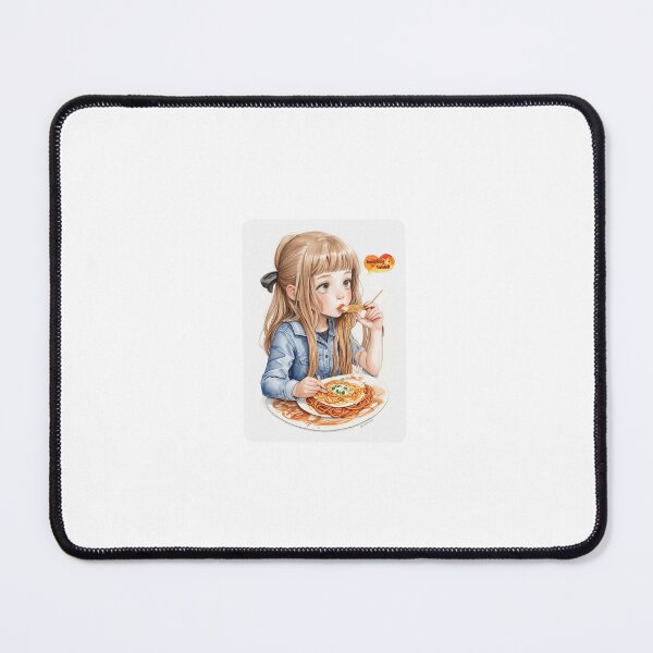 Item preview, Girl eating spaghetti designed and sold by desinganddecor.
