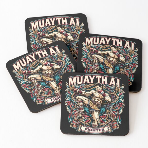 Item preview, Muay Thai fighters designed and sold by TaevasDesign.