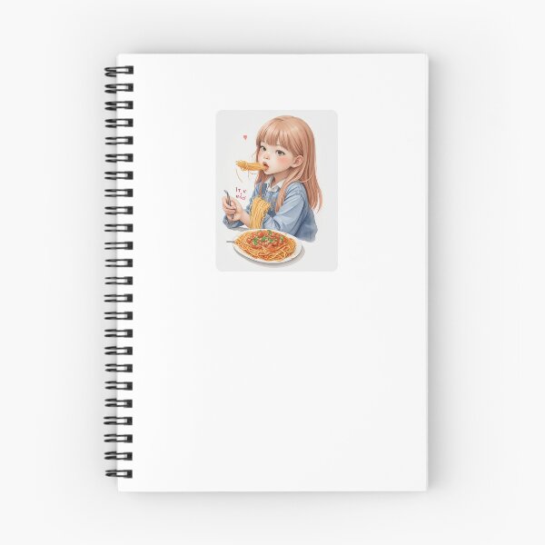Item preview, Girl eating spaghetti designed and sold by desinganddecor.