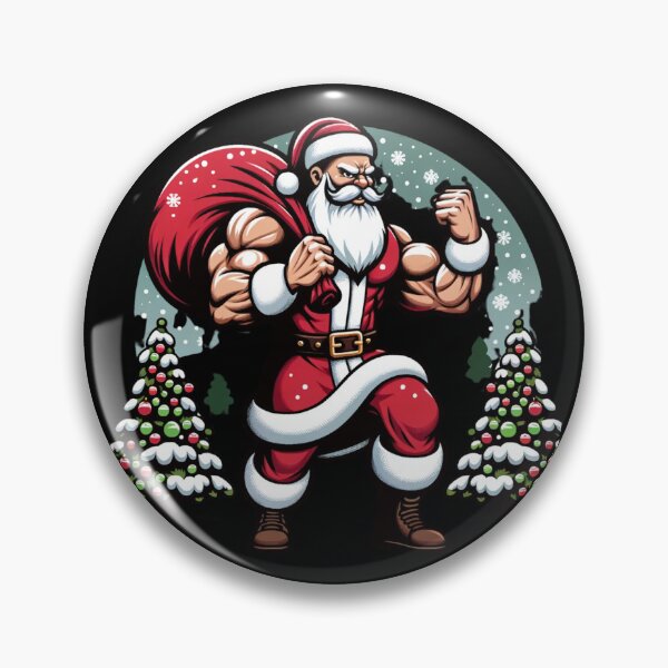 Item preview, Funny  Santa Claus Bodybuilder designed and sold by ZbigArt.