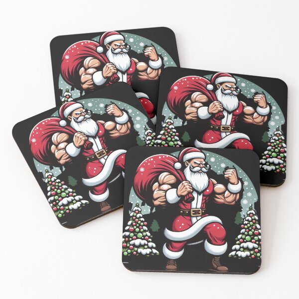 Item preview, Funny  Santa Claus Bodybuilder designed and sold by ZbigArt.