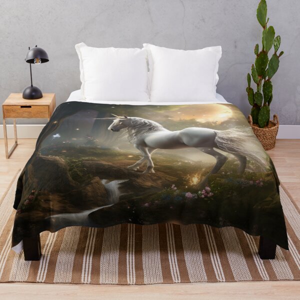 Item preview, unicorn in fairy tale designed and sold by Fairytale-11.
