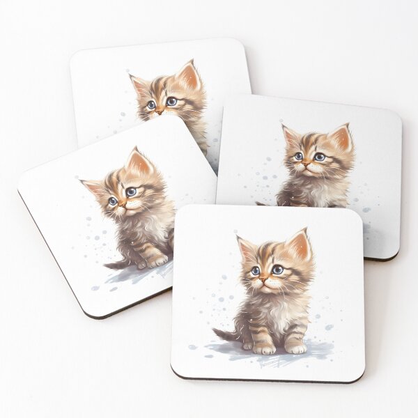 Item preview, Cute Kitty in the Rain designed and sold by ManuelAndreas.