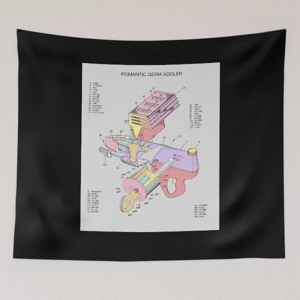 Item preview, Romantic Germ Addler (Artwork by Shend) designed and sold by Hoorahville.