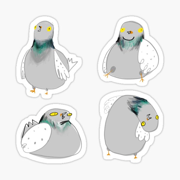 Item preview, Pudgy Pigeon Pack designed and sold by 8bitSVG.