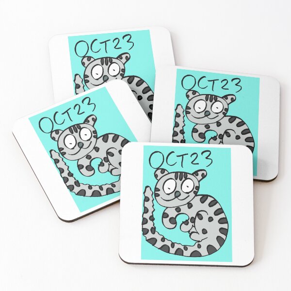 Item preview, October 23th World Snow Leopard Day (color) October23 designed and sold by DondokoDonta.