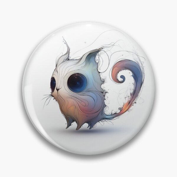 Item preview, The Cat with the Swirly Tail designed and sold by Rafal Saluszewski.