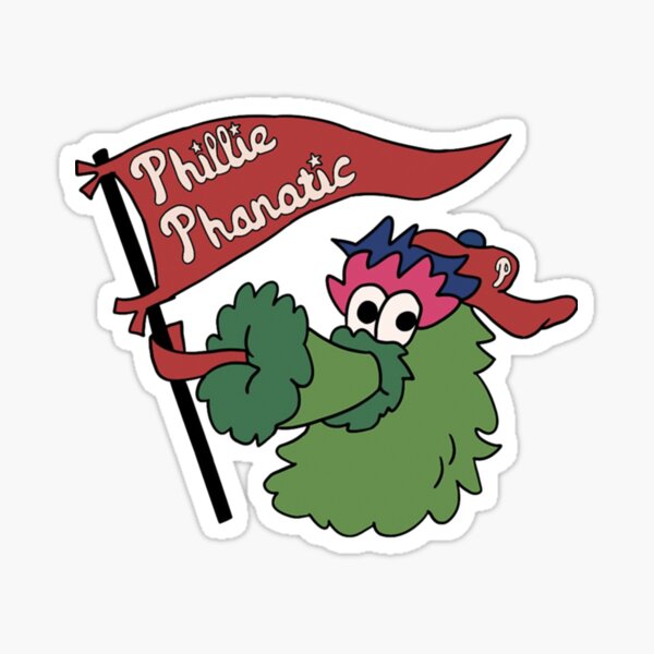 Buy Wholesale Phillies Phanatic sticker, Philadelphia baseball sticker,  Philly Phorever by exit343design