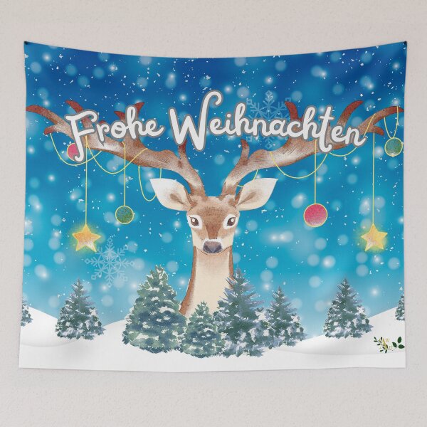 Item preview,  Christmas reindeer Merry Christmas designed and sold by farahmae.