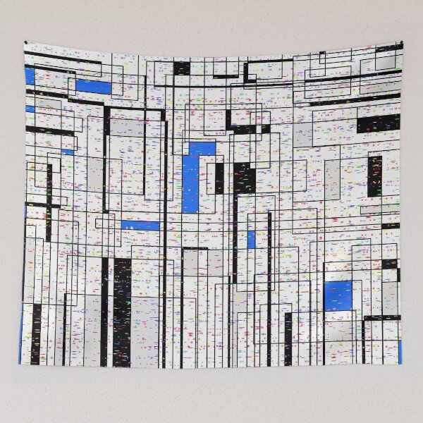 Item preview, Glitches, Grey area, Black holes designed and sold by GrimGalleries.