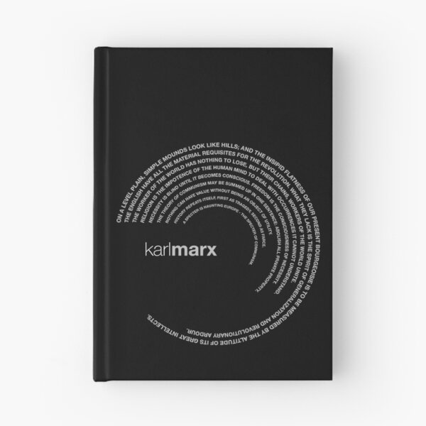 Item preview, Karl Marx famous quotes poster [silver] designed and sold by CMYKStudio.