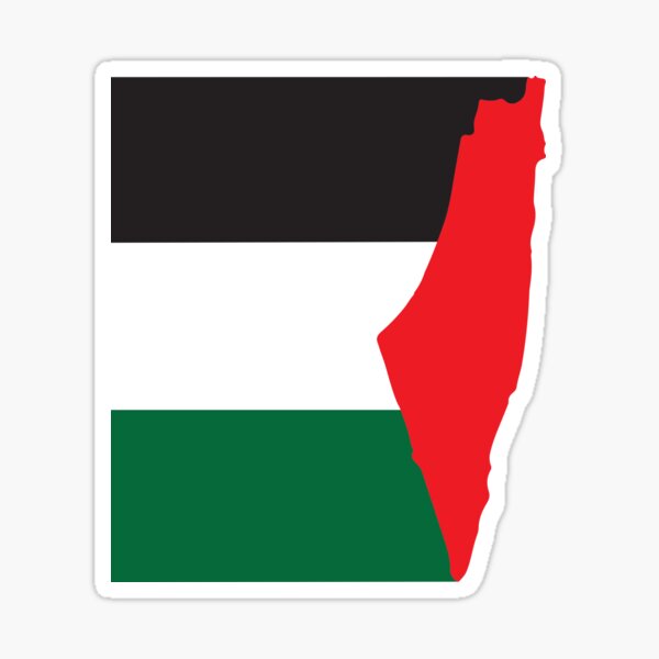 Autocollant Palestine vivra ! Palestine vaincra !