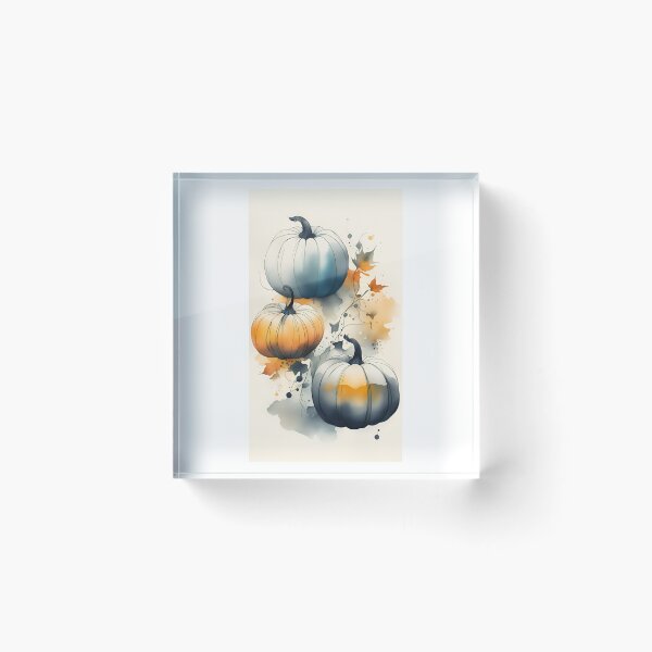 Item preview, Watercolor Pumpkins designed and sold by j-tippens-art.