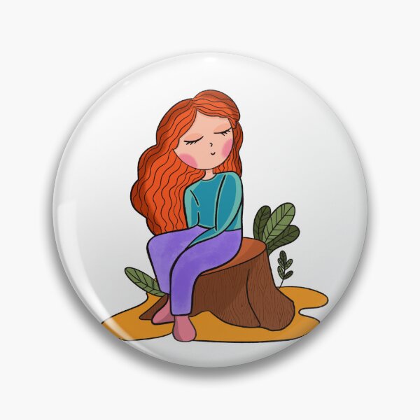 Item preview, Girl on a Tree designed and sold by art-rekindle.