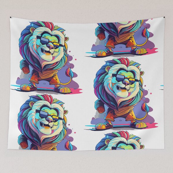 Item preview, Crazy Lion designed and sold by LolixBaletix.