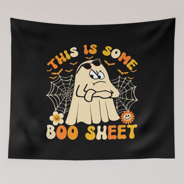 Item preview, This Is Some Boo Sheet Halloween designed and sold by CreativeTag.