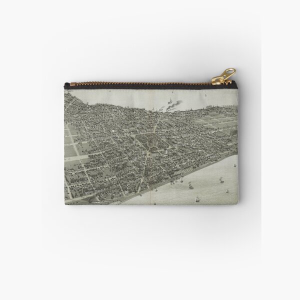 Item preview, Vintage Pictorial Map of Madison WI (1885) designed and sold by BravuraMedia.