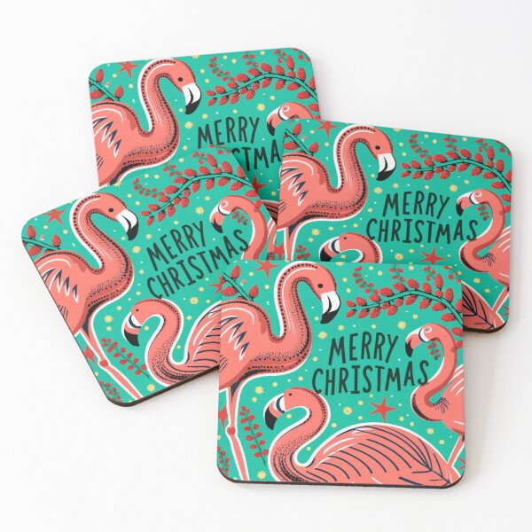 Item preview, flamingo christmas lover pattern designed and sold by The  Knick Knack Nook.