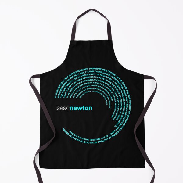 Item preview, Isaac Newton famous quotes poster [aqua] designed and sold by CMYKStudio.