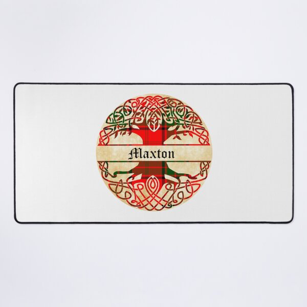 Item preview, Maxton Tree of Life Clan Scottish Surname tartan designed and sold by BagTown Clans.