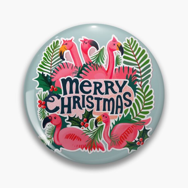 Item preview, flamingo christmas enthusiasts designed and sold by The  Knick Knack Nook.