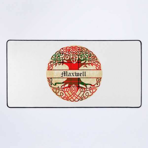 Item preview, Maxwell Tree of Life Clan Scottish Surname tartan designed and sold by BagTown Clans.