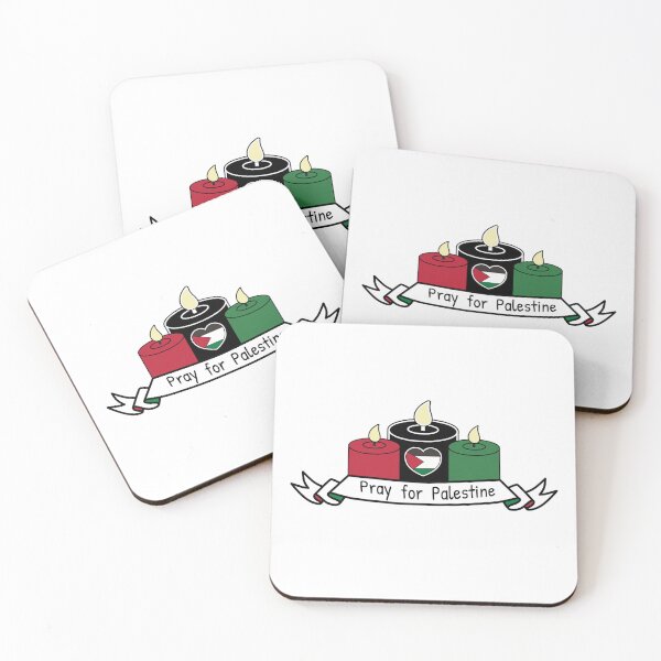 Item preview, Palestine Arabic Calligraphy with Palestinian Flag فلسطين designed and sold by ZamZamDesign.
