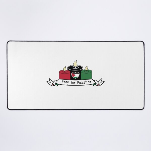 Item preview, Palestine Arabic Calligraphy with Palestinian Flag فلسطين designed and sold by ZamZamDesign.