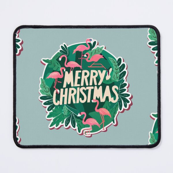 Item preview, flamingo christmas for enthusiasts designed and sold by The Knick Knack Nook.