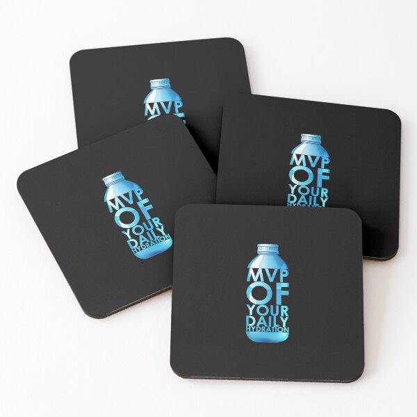 Item preview, ""Water: the real MVP of your daily hydration game"" (Black) designed and sold by TyxShop.