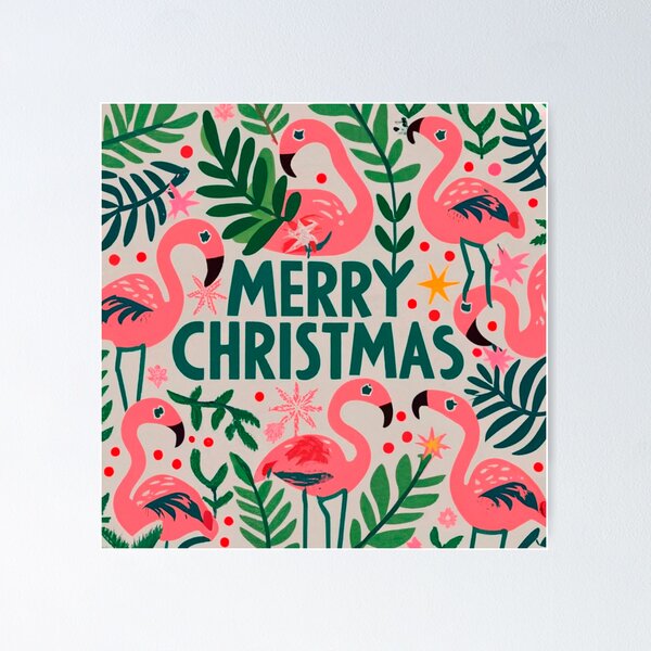 Item preview, for flamingo christmas lover designed and sold by The  Knick Knack Nook.