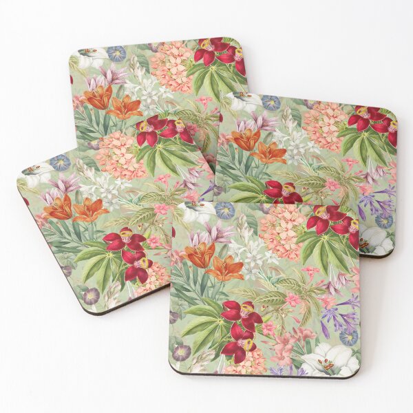 Item preview, Summer Botanical Tropical Garden Nightgarden designed and sold by UtArt.